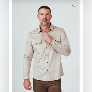 Men’s Suede Button Up | Like New! |
